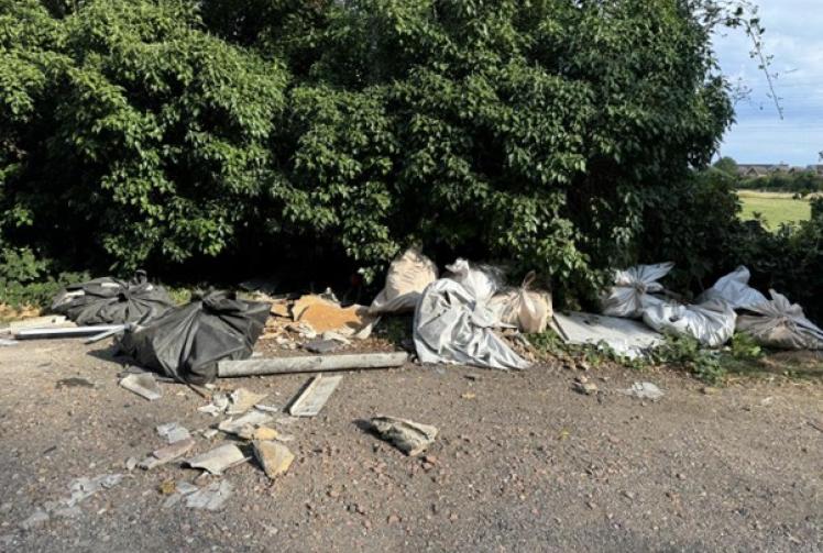 Fine for Slough man who dumped suspected cancer-causing rubbish in layby
