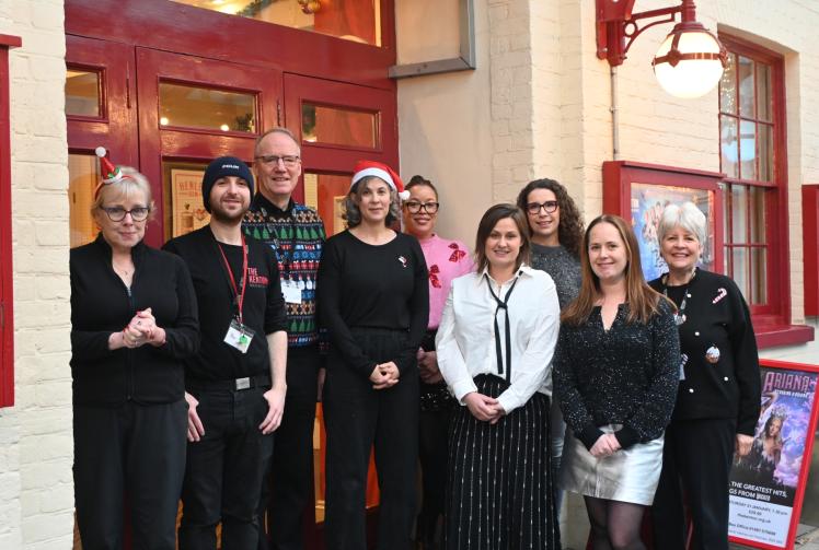 THEATRE IS PULLED BACK FROM BRINK