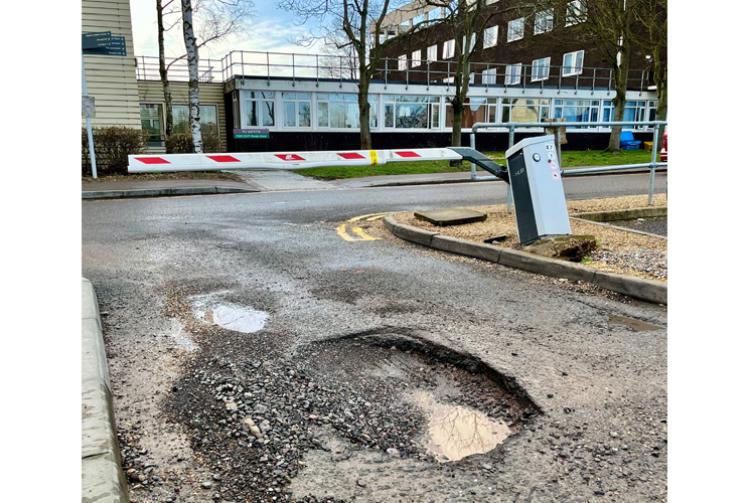 'Completely substandard' state of Wexham Park Hospital car parks sees NHS trust apologise