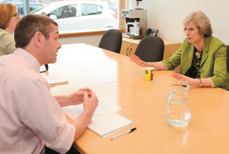 VIDEO: Theresa May talks to the Advertiser about Brexit and the battle for No. 10