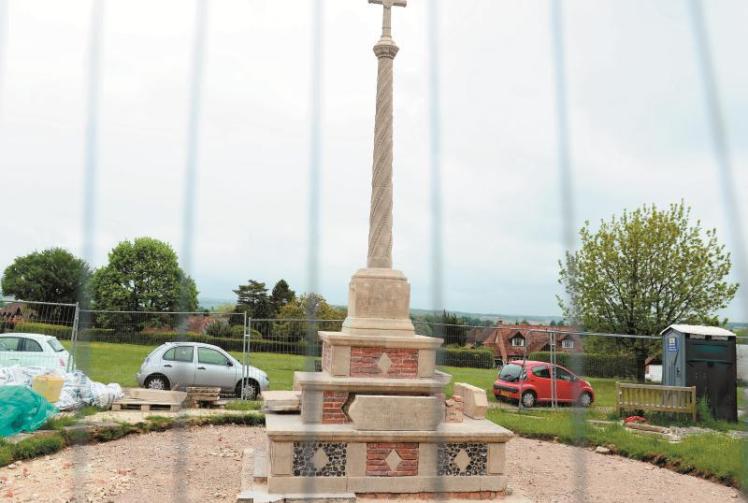 Parish council apologises for war memorial works delay