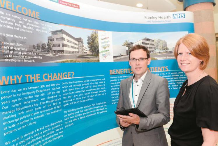 Consultation held over plans for &pound;49m transformation of Wexham Park Hospital