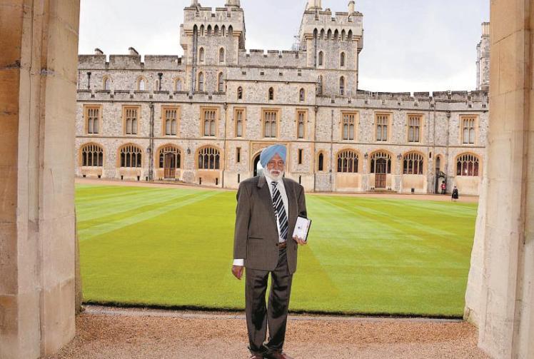 'Proud' great-grandfather receives MBE