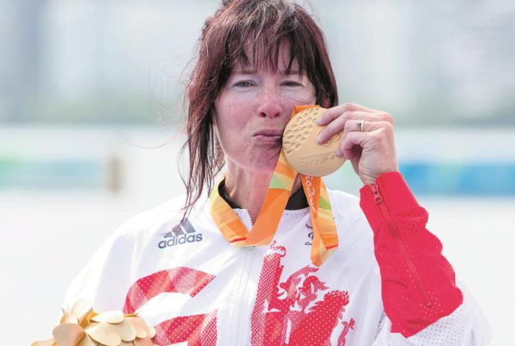 Chippington and Dunlevy are Paralympic gold medal winners