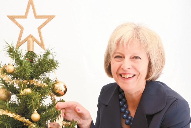 Children asked to design Prime Minister Theresa May's Christmas cards