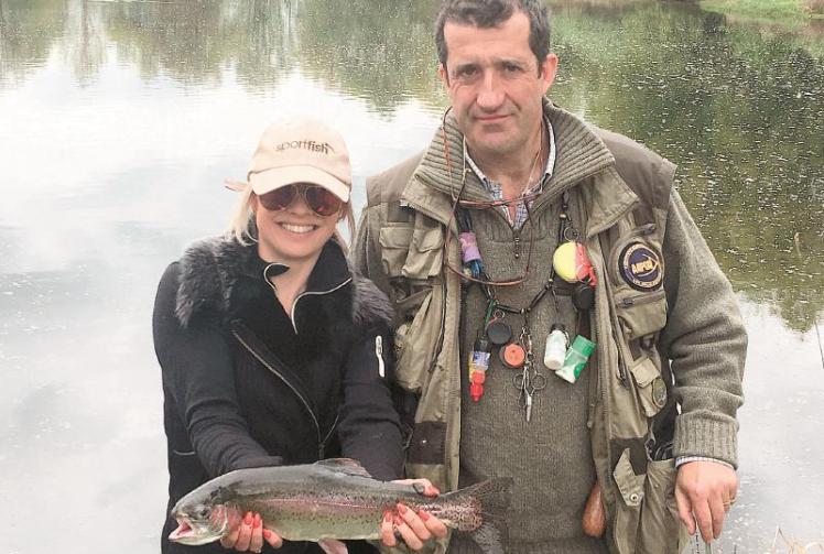 Big Fish Column: Sky Sports presenter Alex Hammond casts a fly for the very first time