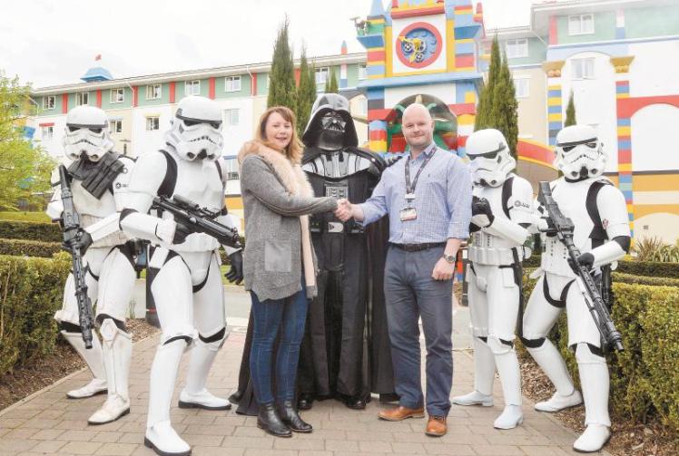 Legoland makes donation to Alexander Devine charity