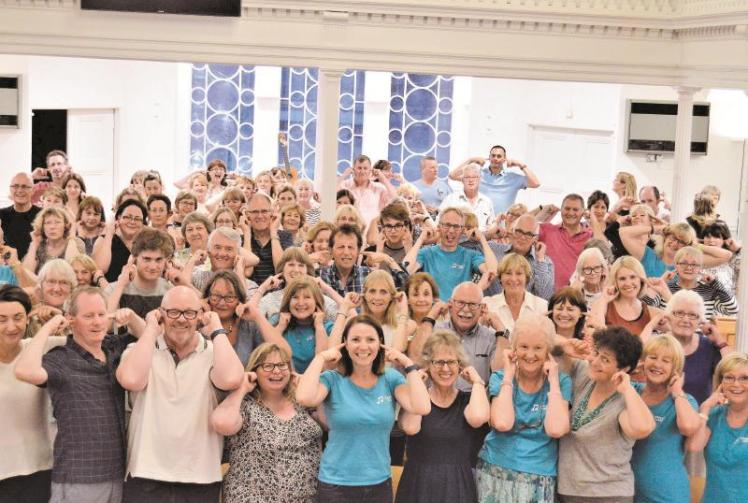 Maidenhead Tuneless Choir celebrates a year of singing