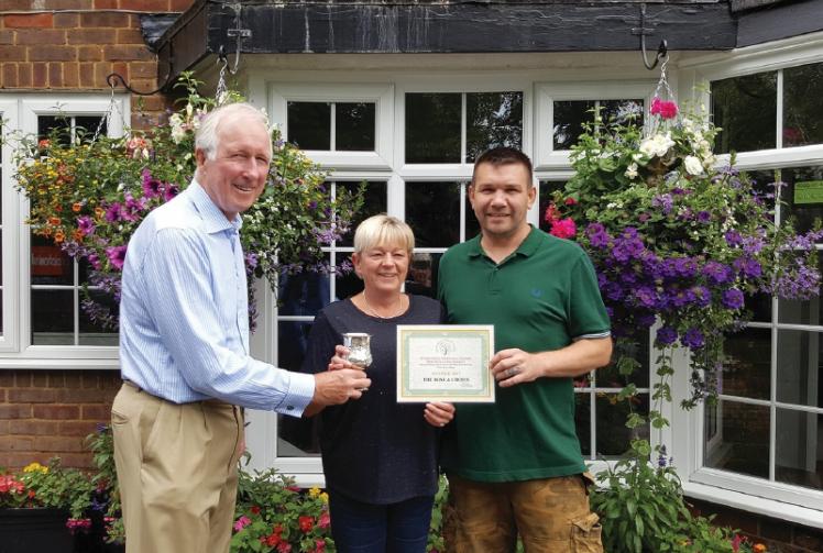 Rose and Crown wins most colourful pub award