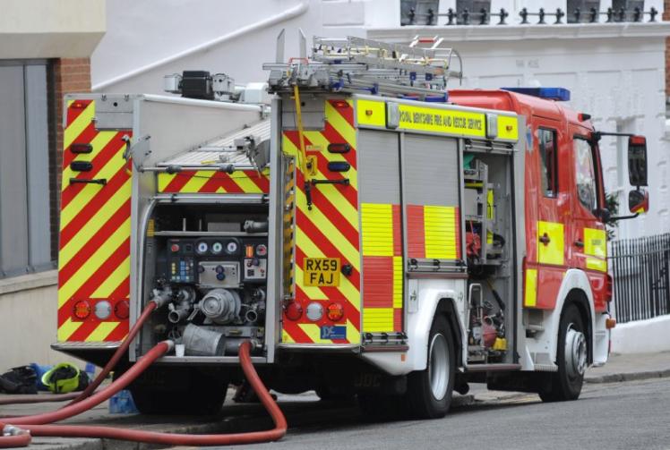 Firefighters called to van fire near pub in Old Windsor