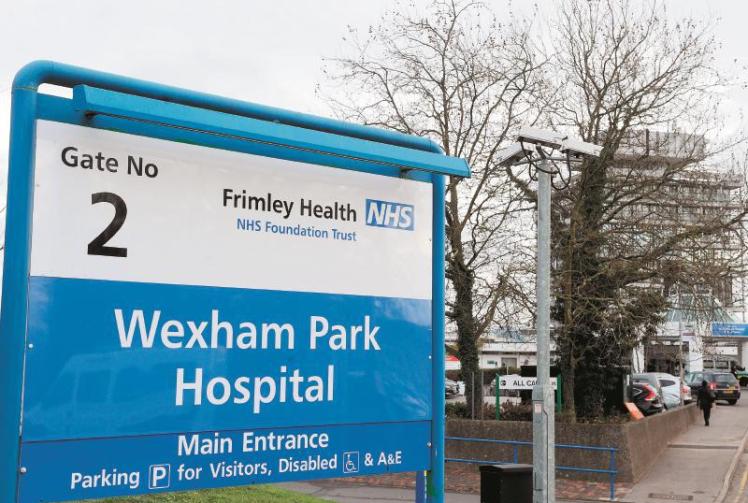 Disabled badge holders face end to free parking at Wexham Park Hospital