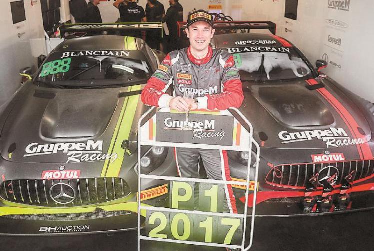 Success for race ace Hunter Abbott in GT Series Asia