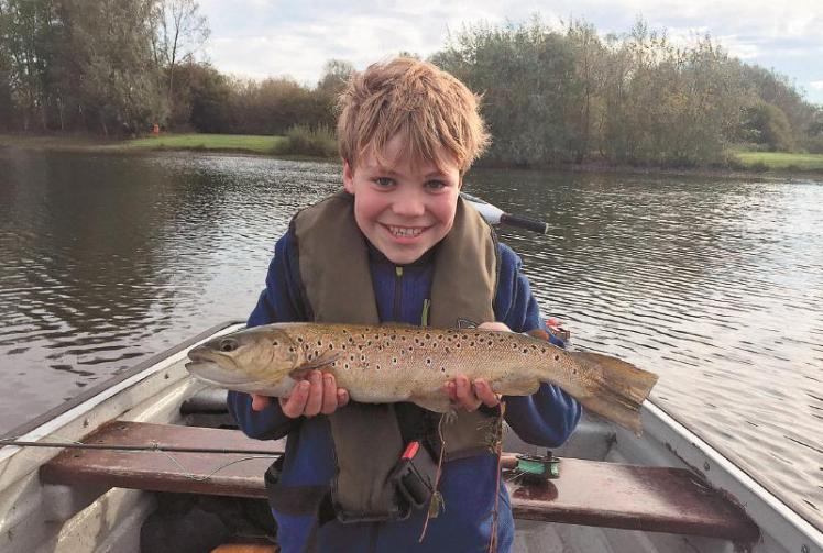 Big Fish Column: Young Theo lands brown trout while Will bags a beast