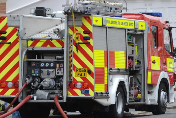 Firefighters called to car fire on A404