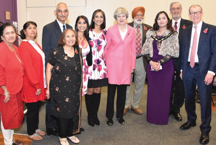 Theresa May speaks at Windsor and Maidenhead Community Forum diversity dinner