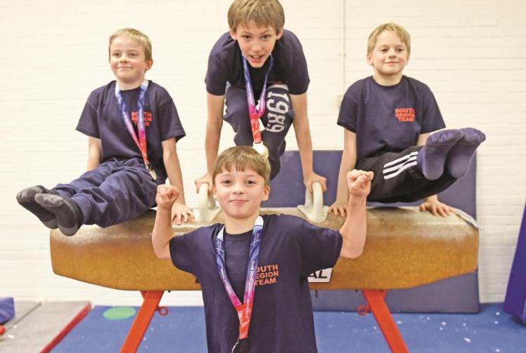 Slough gymnasts excel on the national stage