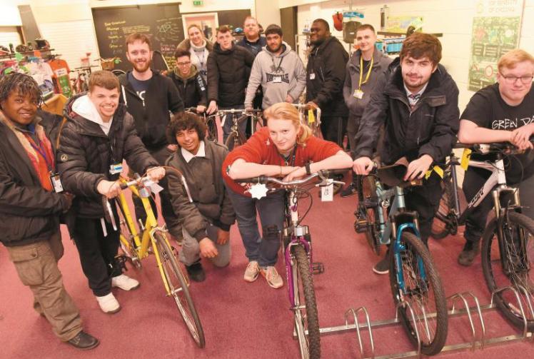 BCA students team up with Maidenhead Cycle Hub Photo 1 of 1