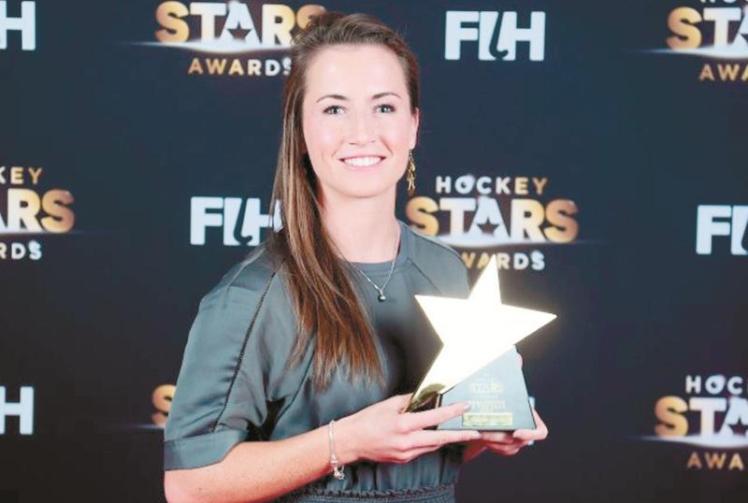 Hinch named the best female goalkeeper in the world by FIH Hockey Stars