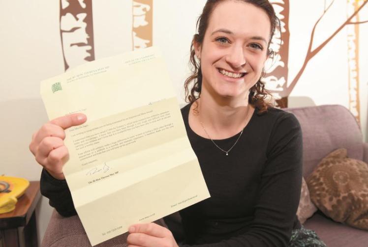 Inspirational Mum nominee receives letter of thanks from Prime Minister