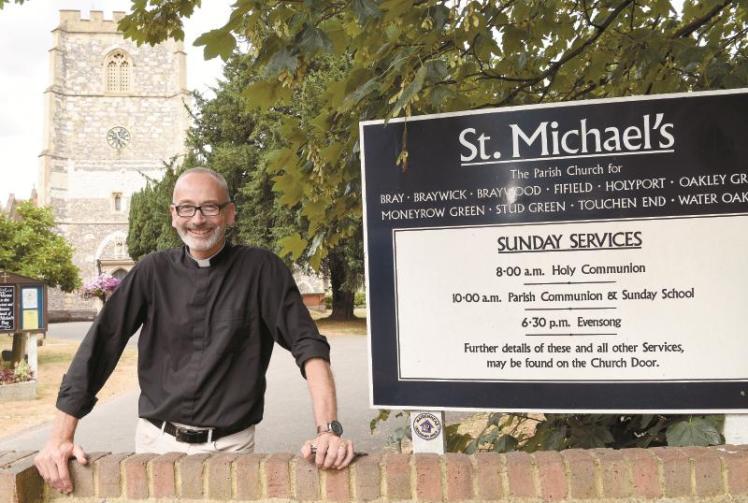 Bray formally its new vicar Photo 1 of 1 Maidenhead Advertiser
