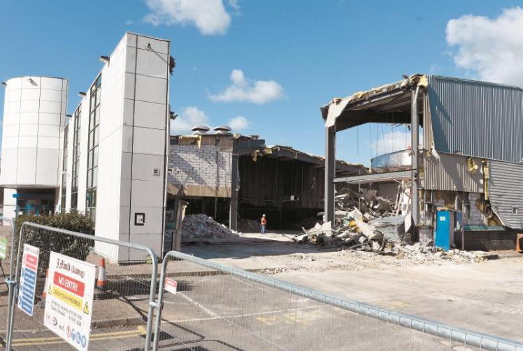 Demolition starts at Tenpin bowling alley