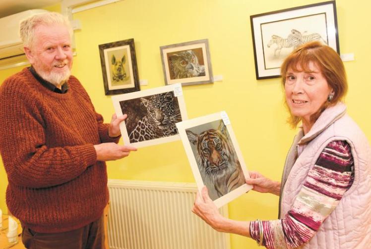 Wildlife art exhibition goes on show at Elizabeth House