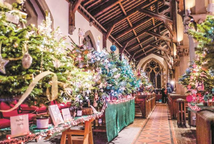 Love Maidenhead St Luke's Church Christmas Tree Festival Photo 1