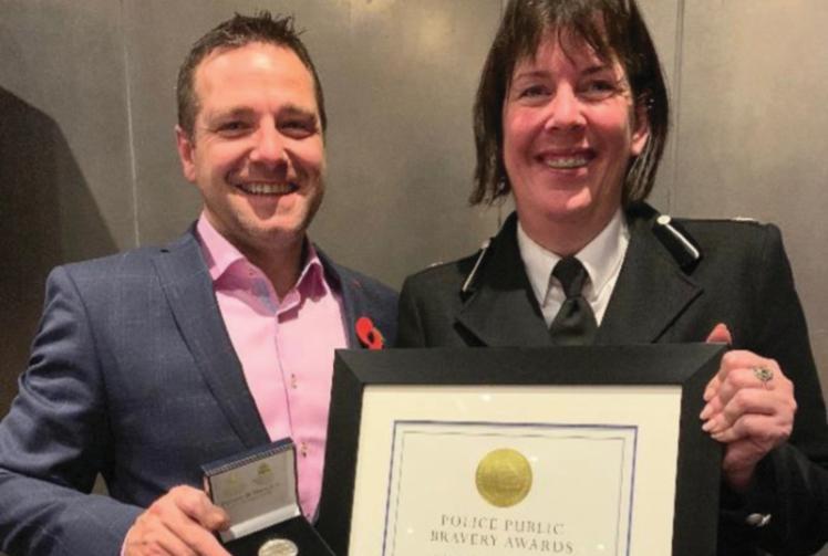 Have-a-go-heroes honoured for foiling attempted jewellery heist in Windsor