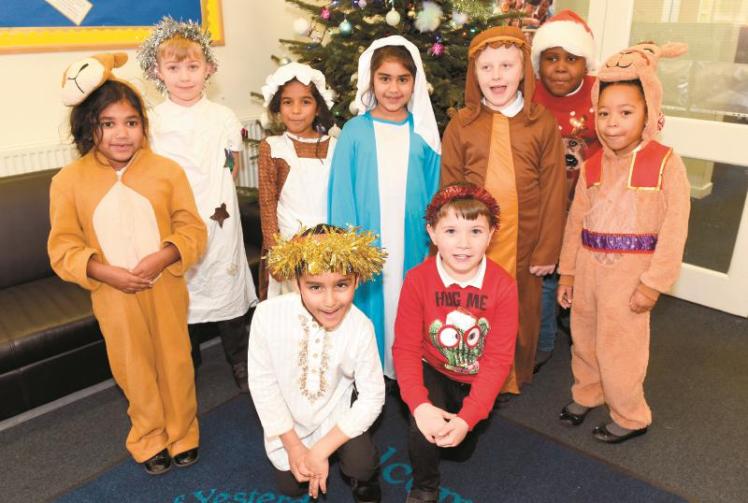 Nativity play with glamorous twist performed by Cippenham Primary School