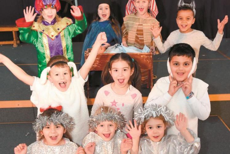 Oakfield pupils delight audience with nativity production
