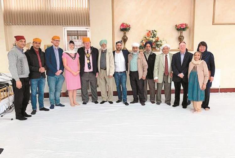 Mayor and Mayoress celebrate Vaisakhi Festival at Maidenhead Gurdwara
