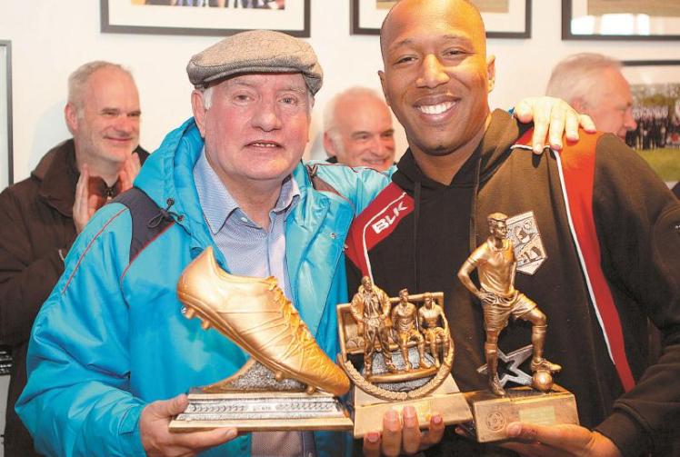 Adrian Clifton cleans up at Maidenhead United end of season awards