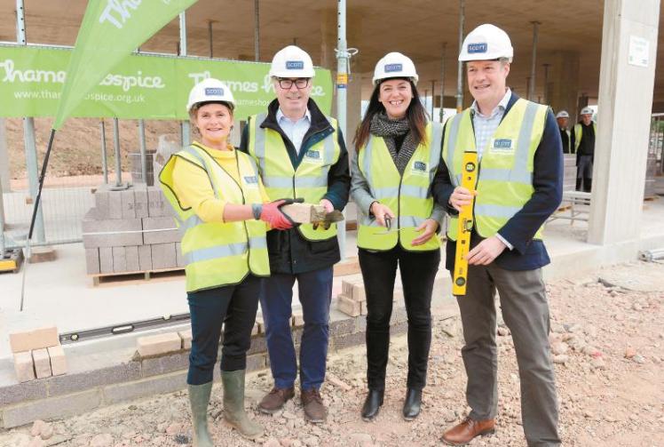 'Biggest ever' donation to fund therapy room at new Thames Hospice facility
