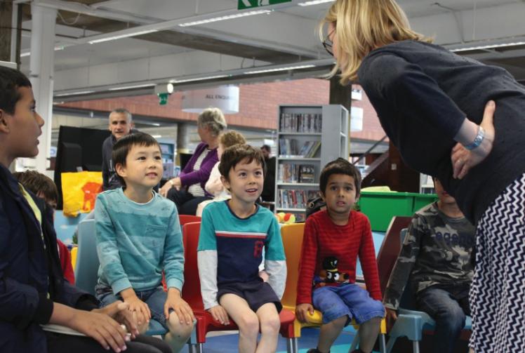 The topic of The Great Discussion was The Twits at Maidenhead Library