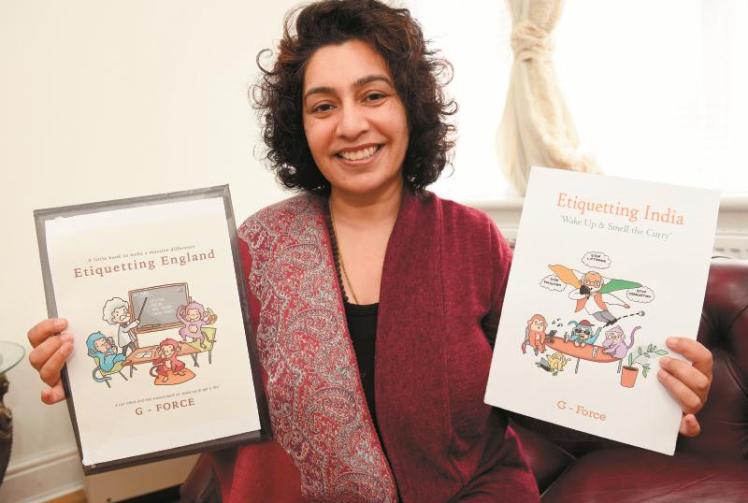 Maidenhead woman publishes light-hearted books about etiquette in England and India