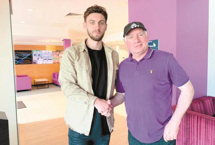 Maidenhead United boss Alan Devonshire is 'happy' with what he's got