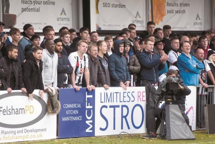 Maidenhead United FC take on Kuwait at York Road