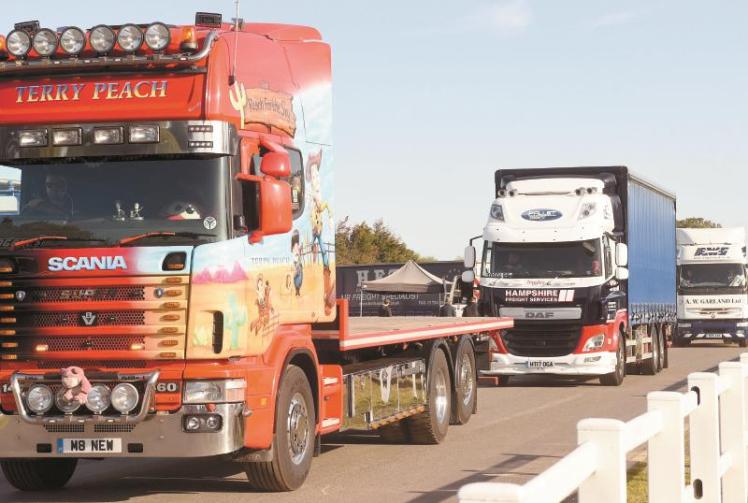 Alfie's Convoy and Truck Show raises more than £2000 for Help Alfie Beat Neuroblastoma