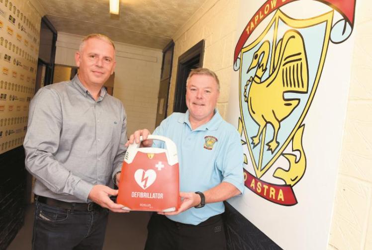 Defibrillator donated to Taplow United FC Photo 1 of 1 Maidenhead