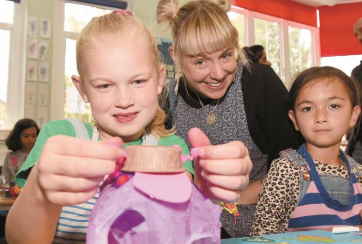 Big Art Festival delights children and adults at Trinity St Stephen First School