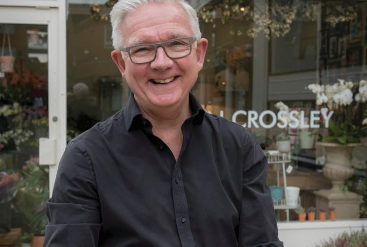 Martyn Crossley opens new florist in Windsor Yards