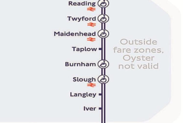 Maidenhead on the tube map as services change