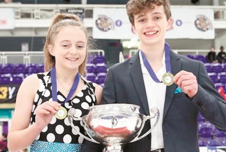 Maidenhead siblings Alex and Katya crowned British Figure Skating Champions in Sheffield