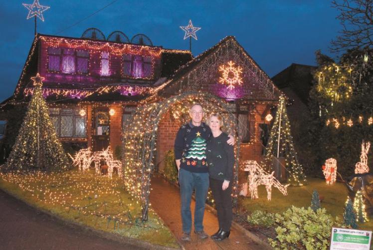 Marlow area: Shepherd family lights shine in Marlow Bottom for mental health