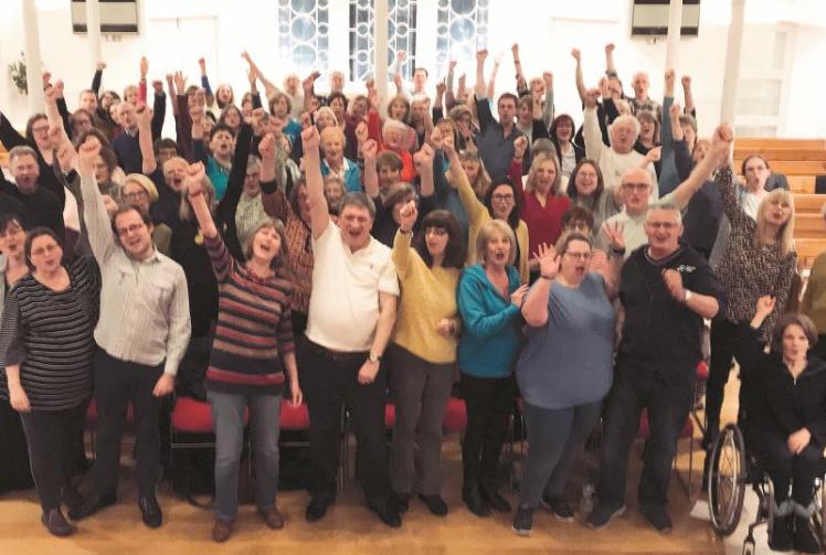 Tuneless Choir loud and proud with 'Most Tuneless' award