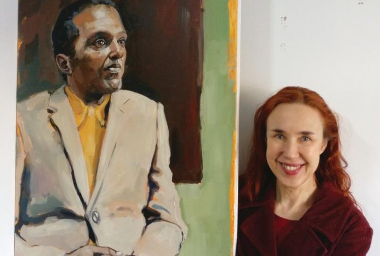 Maidenhead Artist reaches final of Portrait Artist of the Year