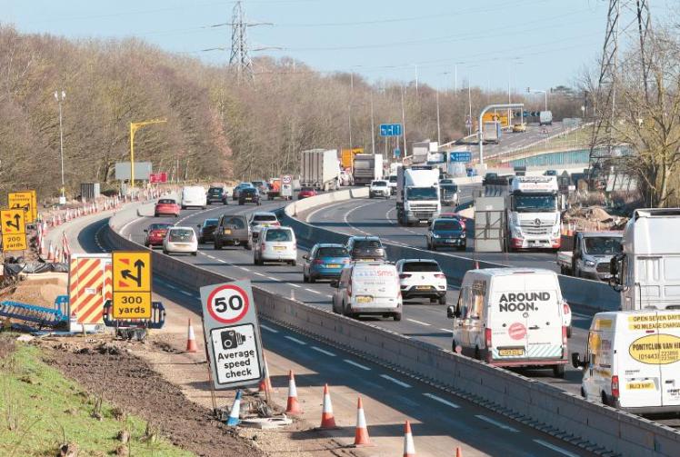 M4 closure scheduled for the weekend