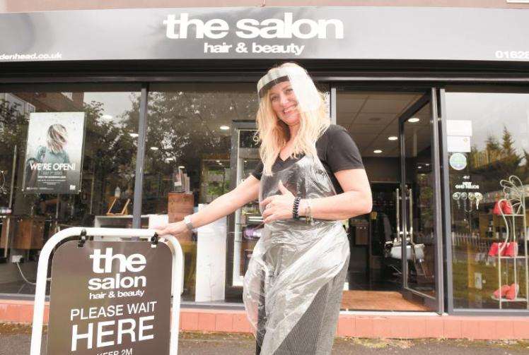 Hairdressers back clients after months in lockdown Photo 1 of