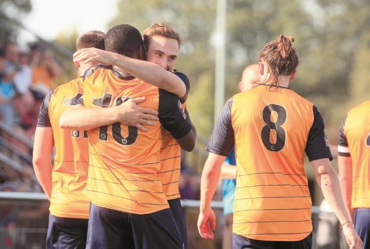 Slough Town players will be eased