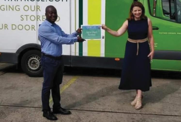 Iver Heath delivery driver awarded British Empire Medal for supporting vulnerable during lockdown